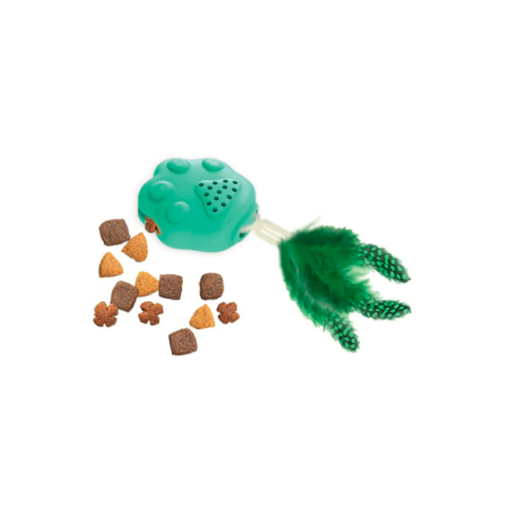 Игрушка M-PETS Лапка с дозатором для угощений с кошачьей мятой, для кошек