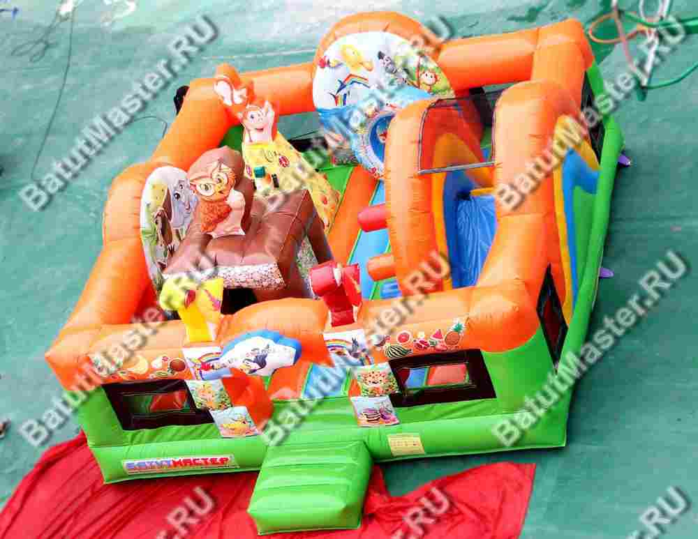 Коммерческий надувной батут "Четыре стихии"