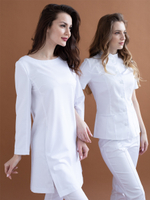 Блуза медицинская женская | Бл-344 3/4 либерти люкс