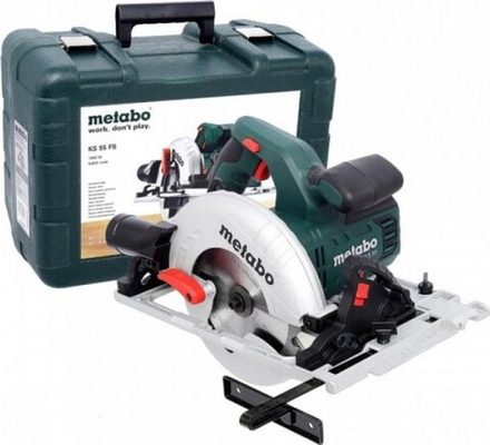 Пила циркулярная сетевая METABO KS 55 FS 600955500 пластиковый кейс