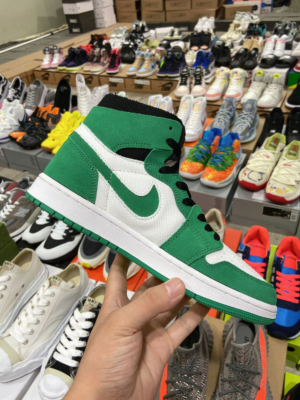 Jordan 1 High Zoom Air CMFT Stadium Green