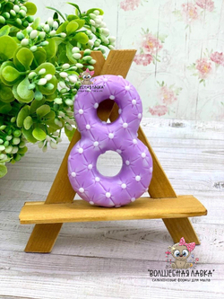 Силиконовая форма 8 Марта