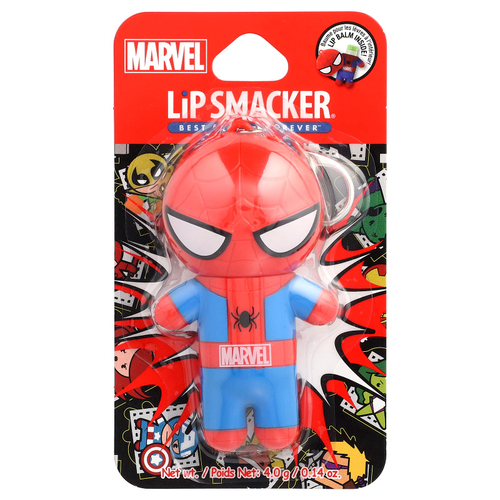 Lip Smacker, бальзам для губ, человек-паук, удивительный киви, 4 г (0,14 унции)