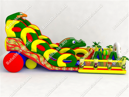 Надувной батут "Долина сказок"