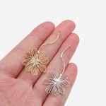 Подвеска "Цветок", 21*33мм, позолота