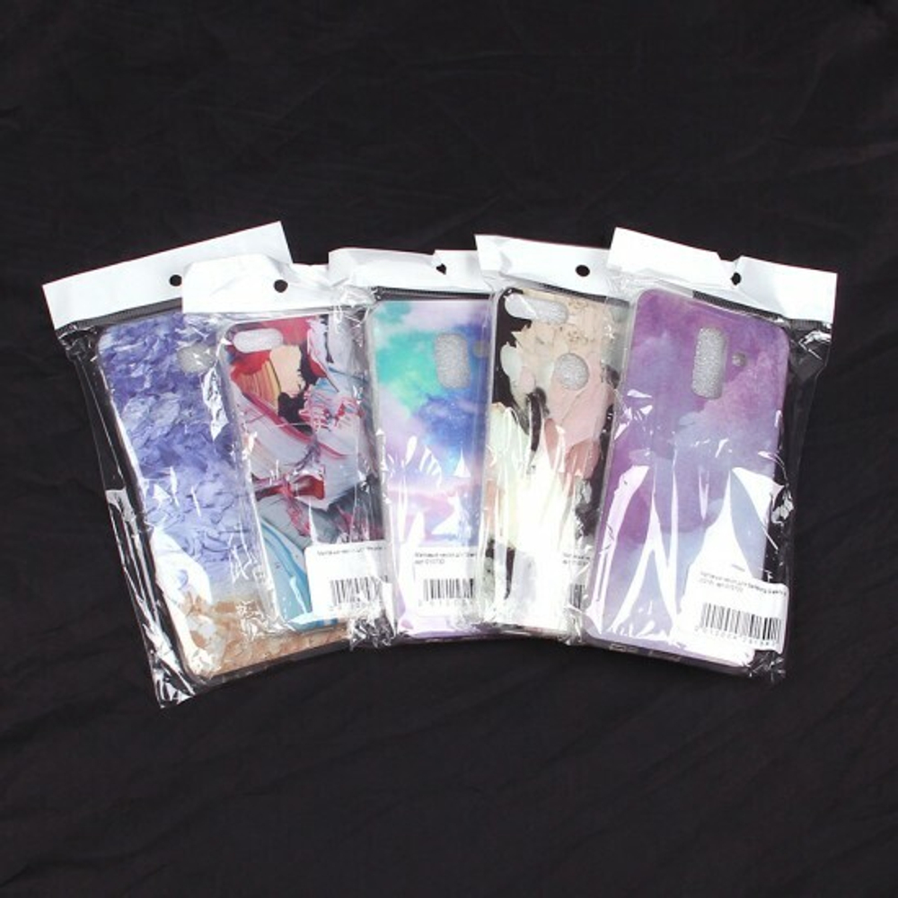 Матовый чехол для Samsung Galaxy J6 (2018), 010733