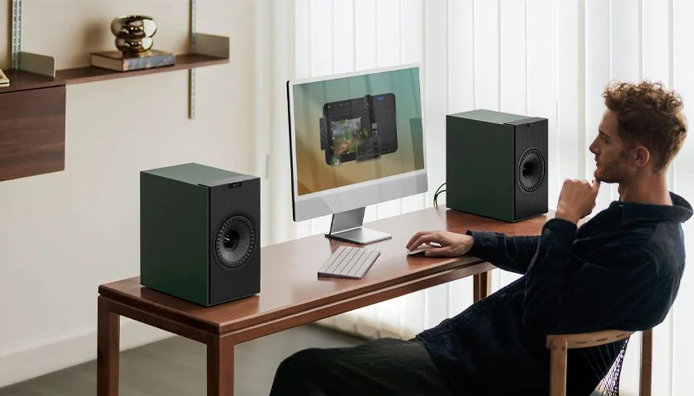 Полочная акустика KEF CODA W VINTAGE BURGUNDY EU (SP4072K2AA)