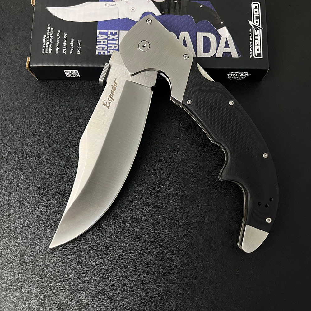 Нож Cold Steel Espada Large 62MB - больстеры сталь, рукоять G10
