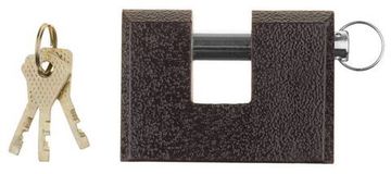 ЗУБР 90 мм, дисковый механизм секрета, усиленный, навесной замок (3720-3)