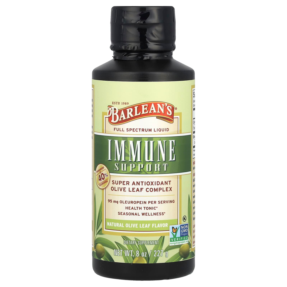 Barlean's, Комплекс оливковых листьев, натуральные листья оливы, 95 мг, 227 г (8 унций)