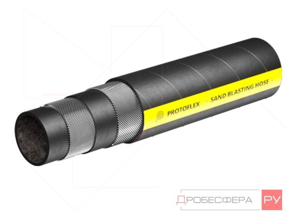 Пескоструйный рукав 25 мм Protoflex Sand Blasting Hose 20 метров