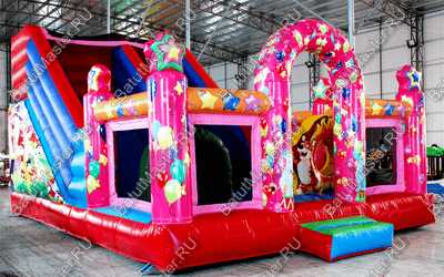 Коммерческий надувной батут "Цирк" 7*5*4 м