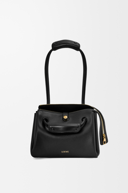 Loewe Маленькая сумка Madrid из мягкой телячьей кожи, черный