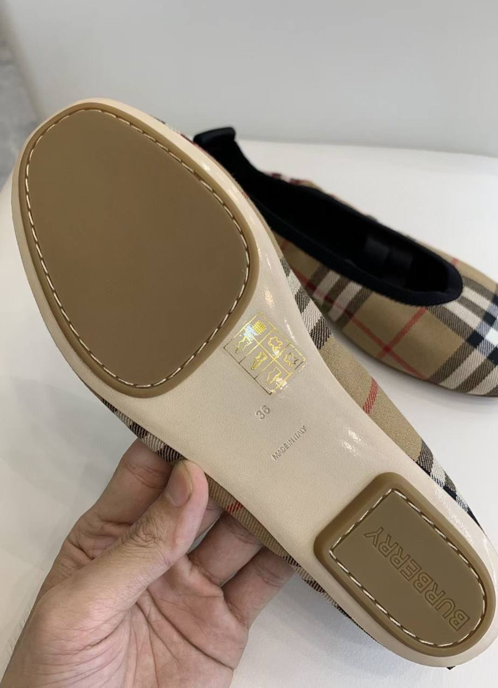 Балетки Burberry