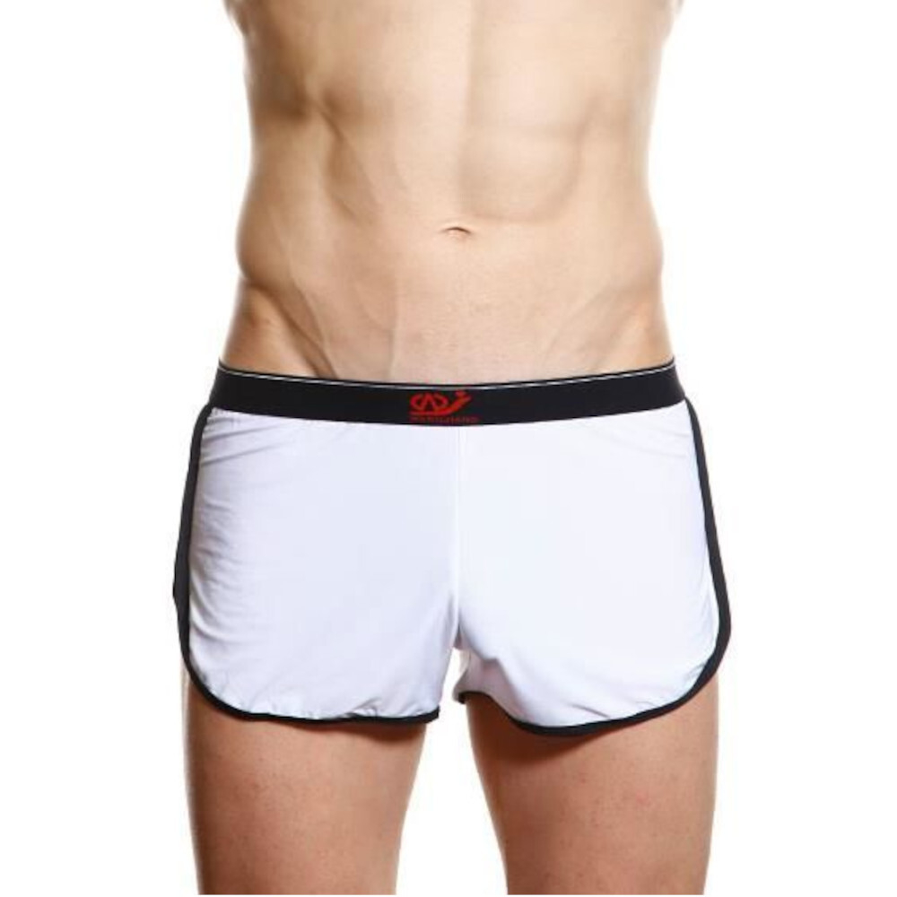 Мужские спортивные шорты белые WangJiang WG00124