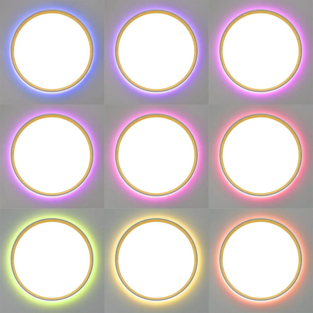 Citilux ETALON CL750320R LED RGB Светильник с пультом Белый+Бук