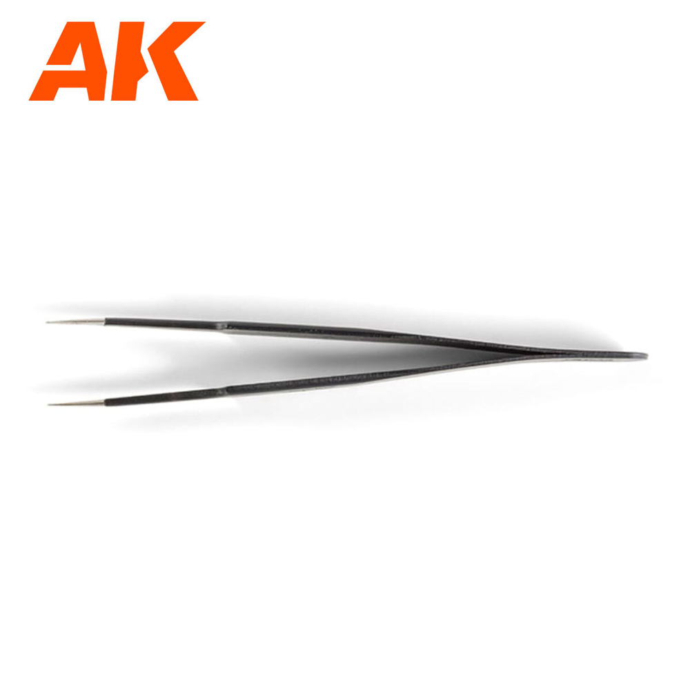 Прямой пинцет для моделирования AK Interactive Precise Straight Tweezers