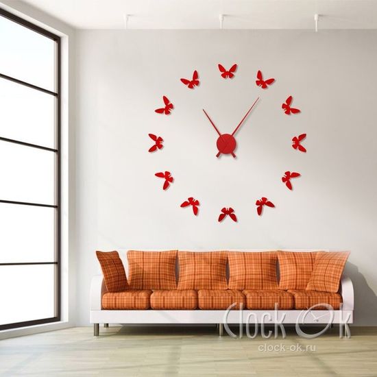 Настенные 3D часы Magic Fly