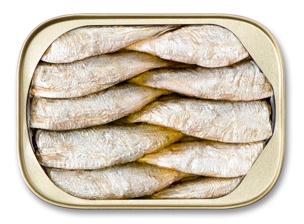 King Oscar, Wild Caught, сардины в оливковом масле первого отжима, с лимоном, 106 г (3,75 унции)