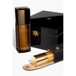 Набор – ночная сыворотка + рефилл в кожаном футляре с твидом CHANEL SUBLIMAGE L’EXTRAIT DE NUIT limited edition