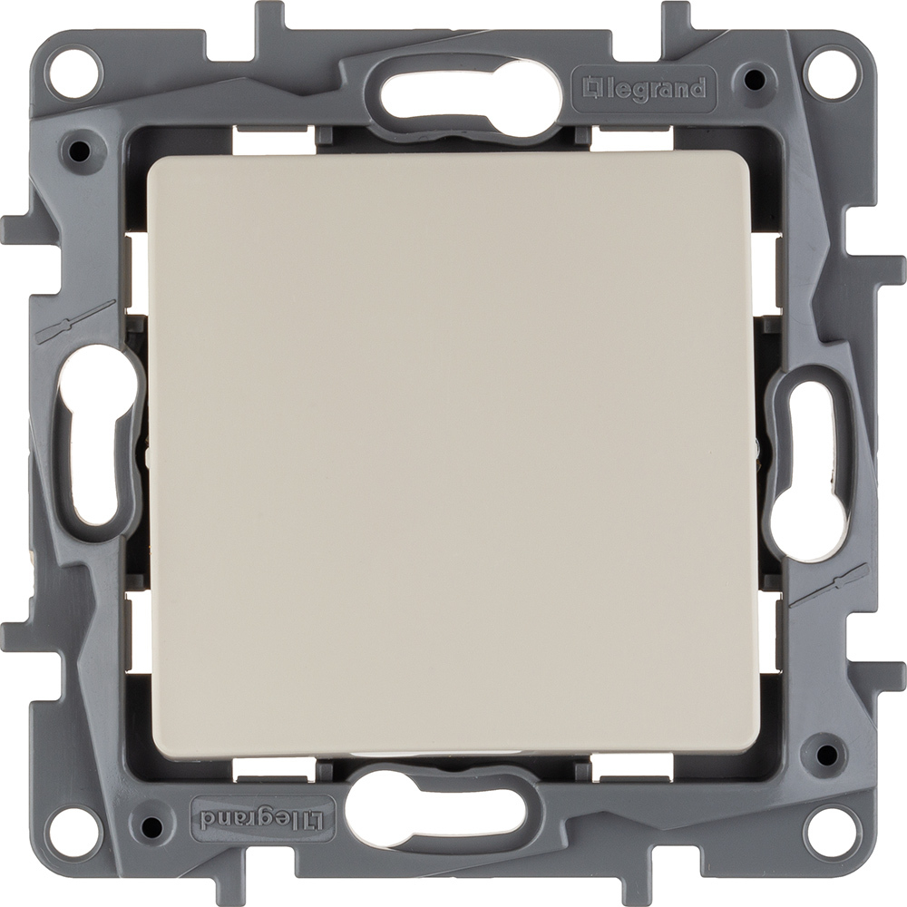 Переключатель 1-клавишный 10А 250В слоновая кость ETIKA Legrand