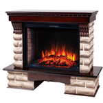 Каминокомплект Real Flame Kansas 33/33W AO с очагом Epsilon 33