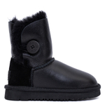 Ugg Kids Bailey Button II Metallic Black