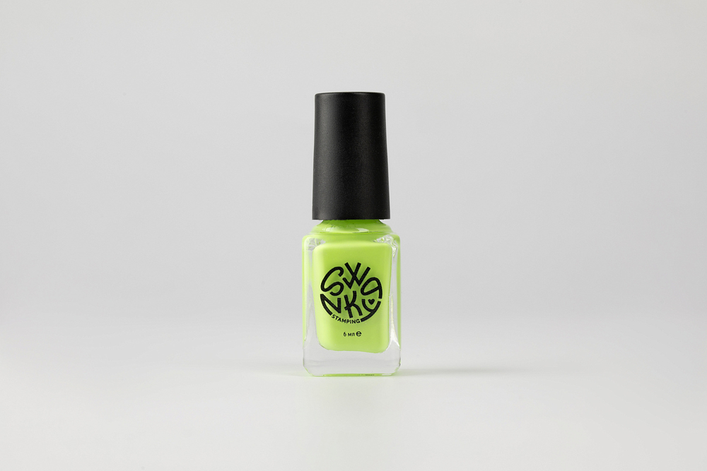 Swanky Stamping Лак для стемпинга S91 зеленая лужайка, 6мл