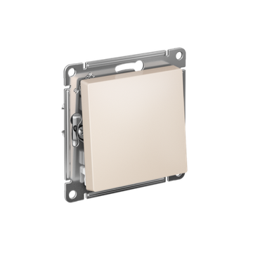 Выключатель 1-кл. СП AtlasDesign 10А IP20 (сх. 1) 10AX механизм беж. SE ATN000211
