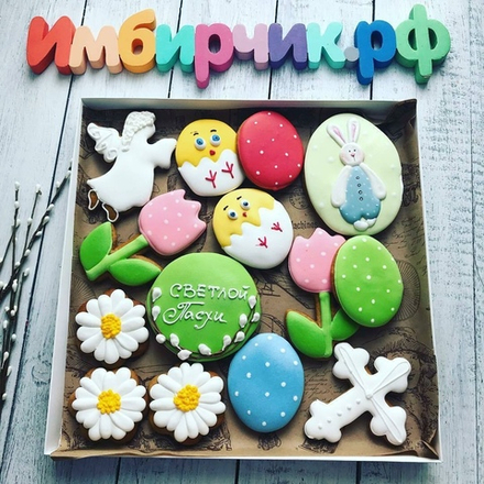 Имбирные пряники Пасха