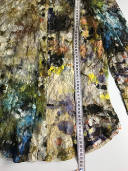 Блузка Apriori прозрачная, маркировка 38, визуально на 46 размер