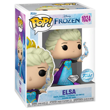 Фигурка Funko POP! Disney Ultimate Princess Frozen Elsa (DGLT) (1024) 66647