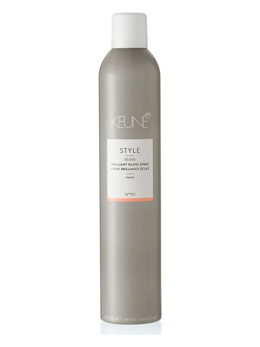 Keune Стиль Блеск-спрей бриллиантовый № 110 STYLE BRILLIANT GLOSS SPRAY 500 мл