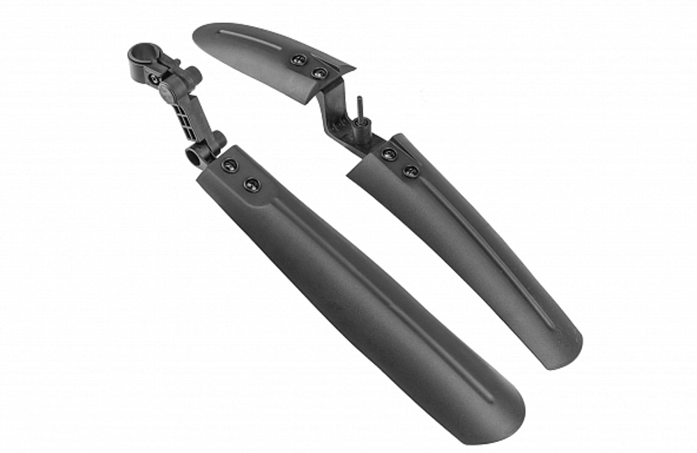 Крылья 26" быстросъемные XH-B104 пластиковые чёрные, в инд. упак.