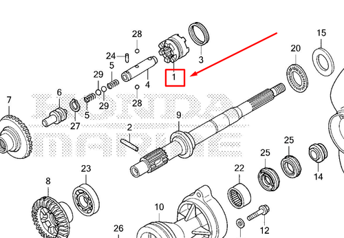 24101-ZVT-000 SHIFTER, CLUTCH