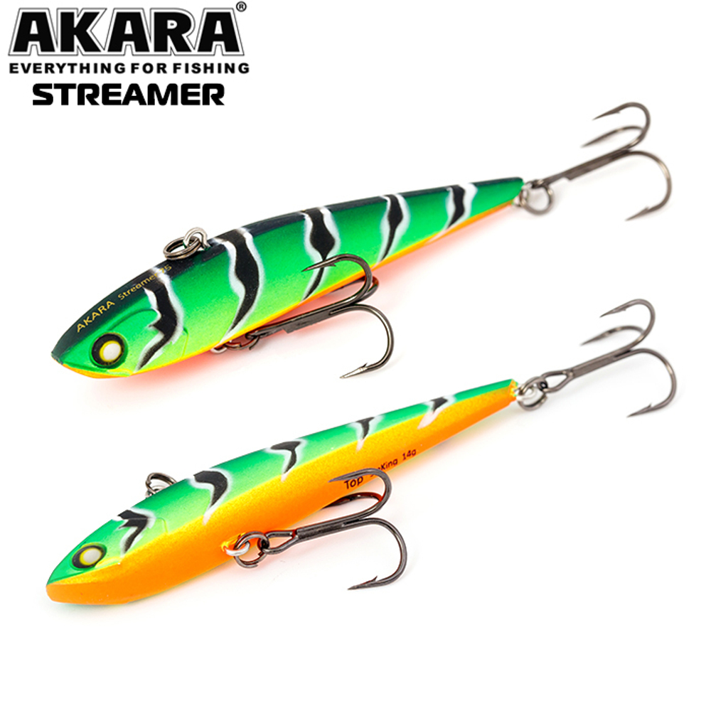 Воблер Akara раттлин Streamer 75 мм 14 гр. (1/2 oz 2,9 in) A107