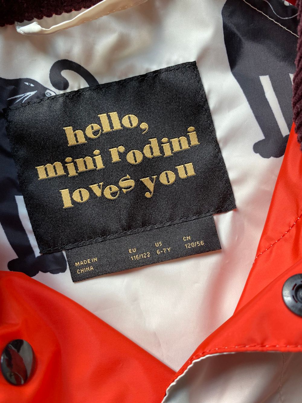 Ветровка Mini Rodini, 122