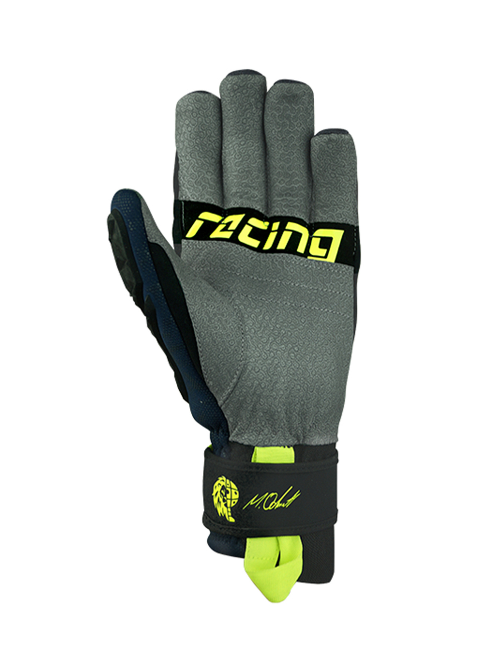 REUSCH 6311188_4549 Перчатки горнолыжные Marco Odermatt Night Sky/Safety Yellow