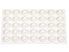 Форма силиконовая "Микро саварин" 35 ячеек 27*27*12 мм, P.L. Proff Cuisine