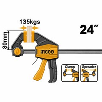 Быстрозажимная струбцина 80х600 мм INGCO HQBC24802 INDUSTRIAL