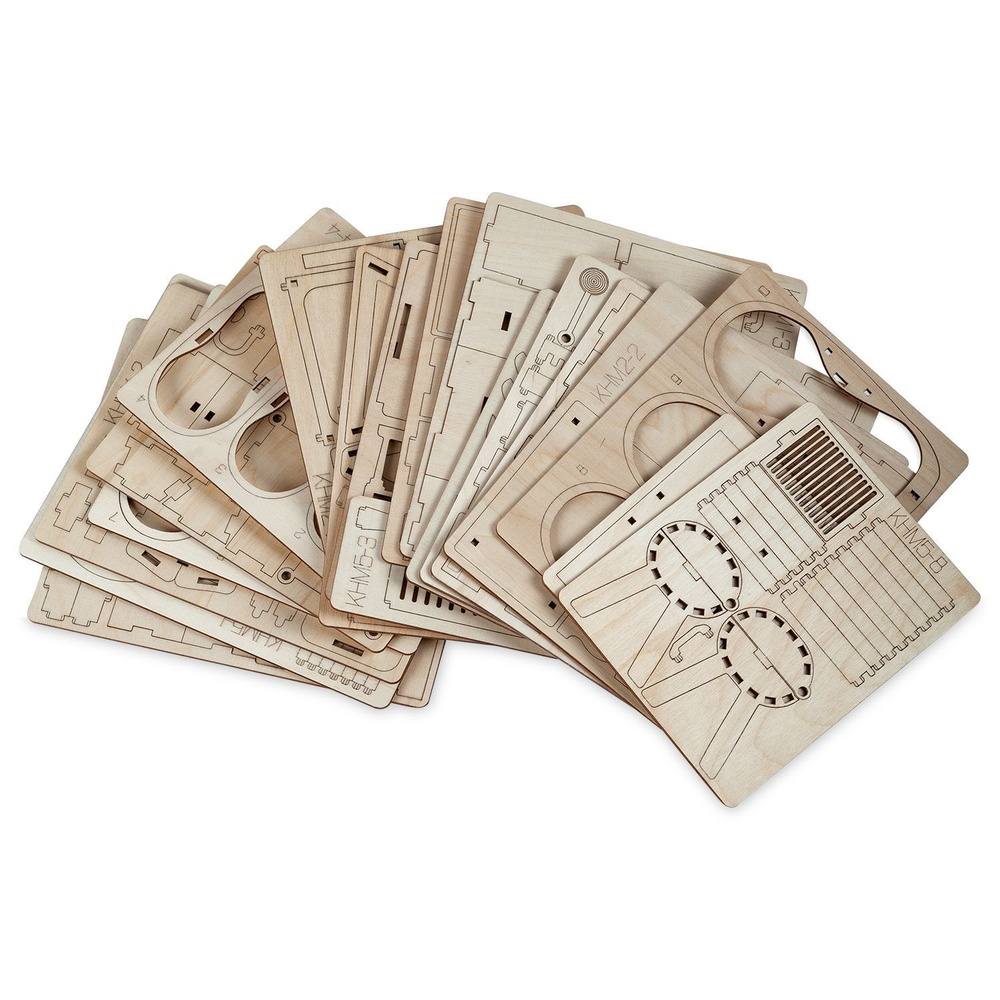 Большой набор кукольной мебели из дерева ХэппиДом Premium