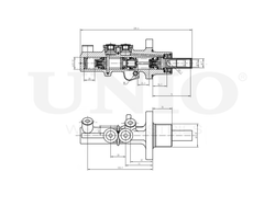 Цилиндр тормозной главный UNIO BRC-20006