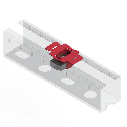 Гайка быстрого монтажа  потайная 41 M10