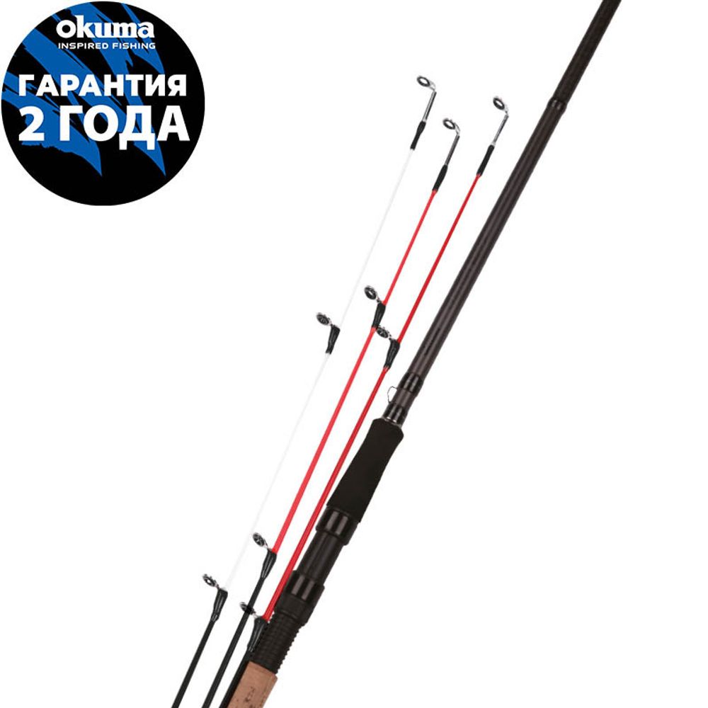 Удилище Okuma Custom Black Method Feeder 12&#39; 360cm --&amp;gt;60g 3sec MG/MLG/LG