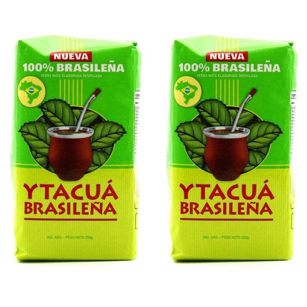 Чай мате Ytacua Yerba mate Molienda Brasilena 250 г, 2 шт