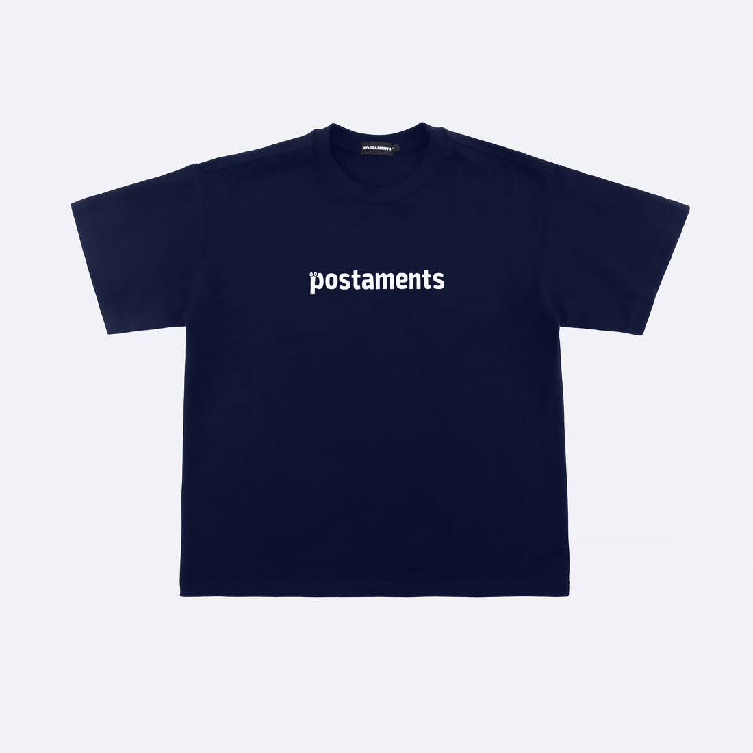 Купить Футболка Postaments Basic Logo (blue)