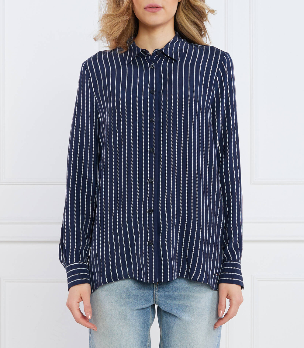 Рубашка CUPRO ROPE Tommy Hilfiger - темно-синий(WW0WW38010)