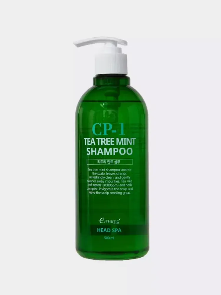 Шампунь для волос успокаивающий Esthetic House Cp-1 Tea Tree Mint Shampoo, 500 мл