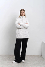 Плащ-ветровка женская "HN-12" белый