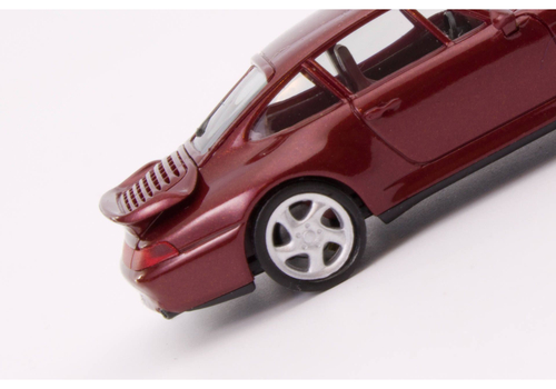 Автомобиль Porsche 911 Turbo (993), красный металлик